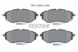 Set placute frana disc Subaru Forester, Impreza, Legacy IV, Legacy V, Legacy VI, Levorg, Outback, Tribeca, Wrx Motor 1.6 AWD, 2.0 AWD, 2.0 AWD, 2.0