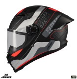 Cumpara ieftin Casca integrala pentru scuter - motocicleta Axxis Fenix Ork B5 rosu mat &ndash; tip viziera: MT-V-31B &ndash; DKS429 XXL (63/64cm)