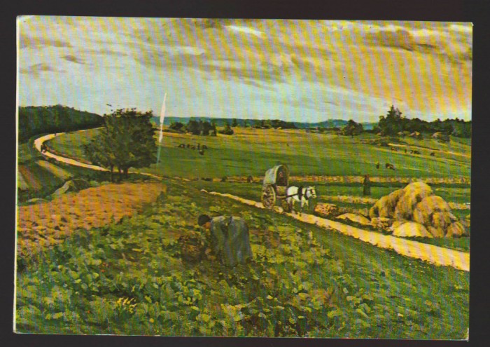 CPIB 22364 - CARTE POSTALA - MUZEU ARTA RSR, IOAN ANDREESCU - DRUMUL MARE