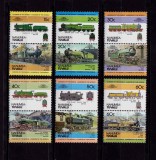 ✅( S11) 1984 &quot; Locomotive ( I )&quot;, Nanumea Tuvalu , serie completa 12 valori, MNH