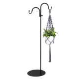Suport vertical Navaris cu 2 c&acirc;rlige și 2 tipuri de baze, inaltime reglabila, 120x30x30 cm, 56158.01