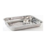 Tava Cuptor Inox 25 x 19 x 4.5cm, Vanora, VN-SNS-TC25