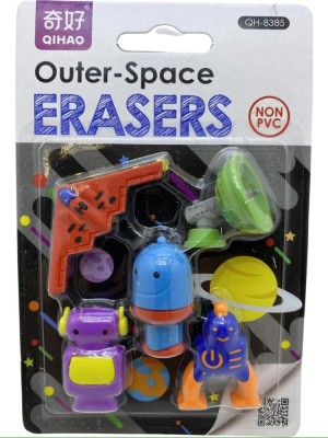 Set gume de sters Spatiul cosmic foto