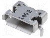 Conector USB AB micro, {{Montare mecanica}}, ADAM TECH - MCR-AB1-S-RA-SMT-CS1-TR foto