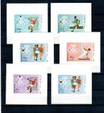 Ajman 1969 - Jocurile Olimpice, sport, serie nedantelata neuzata