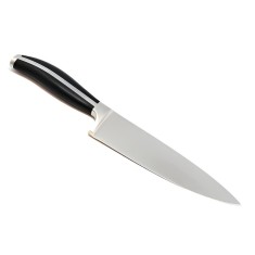 Cutit de bucatarie Koken, Lama din otel inoxidabil, 20 cm, M&acirc;ner Ergonomic Antiderapant, Taiere precisa si rezistenta indelungat, Cuțit Universal