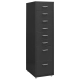 Cumpara ieftin Fiset mobil, antracit, 28x41x109 cm, metal