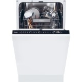 Masina de spalat vase incorporabila Haier XI0C3TB3FB, 10 seturi, 8 programe, Inverter, WiFi, Aquastop, Deschidere automata usa, Senzor incarcare, Senz