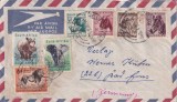 FILATELIE TEMATICA - PLIC AFRICA DE SUD TEMATICA FAUNA AIRMAIL, Stampilat