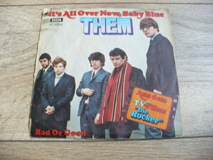Vinyl Them, It&#039;s All Over Now, Baby Blue