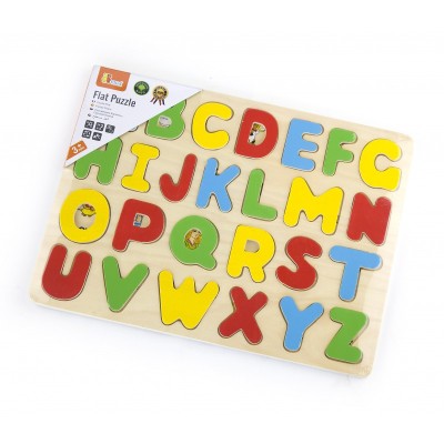Puzzle cu litere mari de tipar foto
