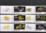 Romania ,Zodiac II cu vinieta stanga ,nr lista 1576a., Nestampilat