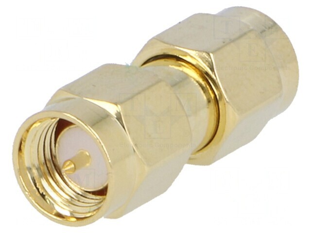 Adaptor SMA Tată-Tată Aurit