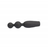 Cumpara ieftin Bile Anale Cu Vibratii Booty Beads, Negru, 13 cm, Chisa Novelties