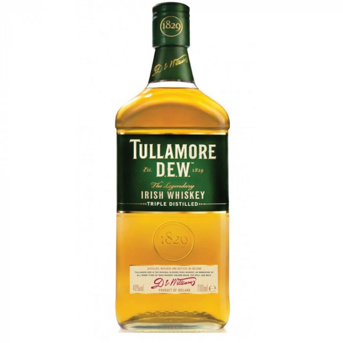 Whisky Tullamore Dew 0.7L, Alcool 40%, Whisky Bun, Whisky de Calitate, Tullamore Whisky, Whisky 0.7l, Whisky 40%, Whisky Premium