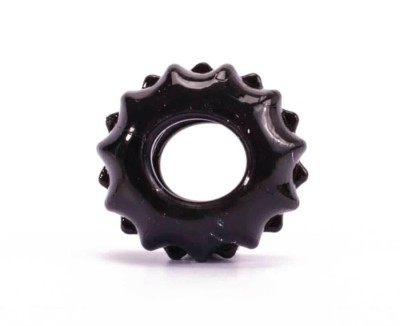 Inel Penis Power Plus Cockring 1, Negru foto