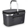 Geanta Termoizolanta Picnic Pliabila Navaris, 27L, Negru, Poliester, Cu Maner, Portabila