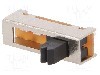 Intrerupator glisant, 4 pozitii, {{Configura&amp;#355;ie pini}}, ON-ON-ON-ON, KNITTER-SWITCH - MFP 140