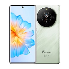 Telefon mobil FOSSiBOT S3 Pro Verde, 4G, 6.67 AMOLED, 20GB RAM (6GB + 14GB extensibili), 128GB ROM, Android 14, 64MP+8MP+2MP Camera AI, 5000mAh, 18W,