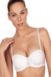 Cumpara ieftin Sutien Triumph Shape Sensation TPH15 Alb, Balconette, Cupe Burete, Bretele Multifunctionale, Plasa, 70D, 70E