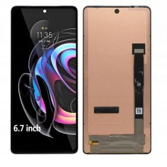 Display Motorola Moto Edge 20 Lite OLED Compatibil Negru foto