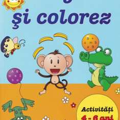 Ma joc si colorez. Activitati 4-6 ani