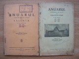 ANUARUL LICEULUI DE STAT DIN SALONTA - 2 volume (1922 si 1929)