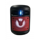 Boxa Portabila elSales, ELS-1225, cu Bluetooth, USB, Microfon, Lumini LED