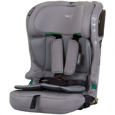 Scaun auto Chipolino Lux X I-Size 76-150 cm cu sistem Isofix granite foto