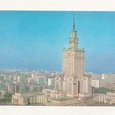 FA38-Carte Postala- POLONIA - Varsovia. palac Kulturi i Nauki, circulat 1975