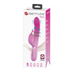 Vibrator Pretty Love Shima 22,6cm cu cap rotabil