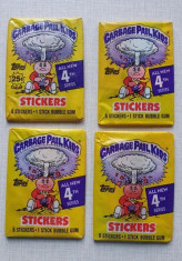 Pachete sigilate Garbage Pail Kids ~ 4th Series + cutie foto