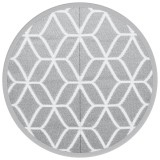 Cumpara ieftin Covor de exterior, ARAKIL gri, &Oslash;160 cm, PP