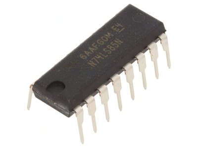 Comparator Digital 4-bit TTL DIP16 foto