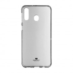 Husa Silicon Mercury &amp;quot;Zi cu Zi&amp;quot; pentru Samsung Galaxy M20, Transparent foto