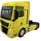 Macheta cap tractor Man tgx xxl 4x2 galben scara 1/32 Welly