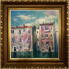 Marian Condruz - Venezia , pictura in ulei foto
