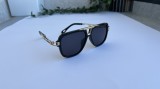 Ochelari de soare Louis Vuitton Style - Rama neagra Lentile Negre