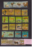 151-Burundi 1975-Fauna africana-serie de 24 timbre stampilate, Stampilat