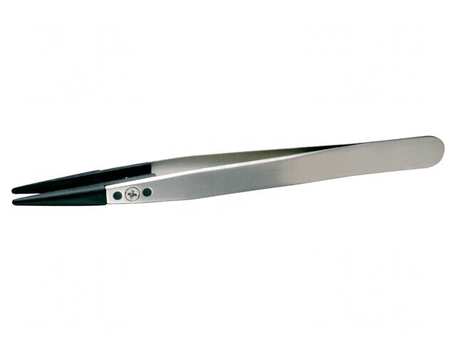 Pensetă Dreaptă cu V&acirc;rf Rotunjit 130mm