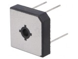 Punte redresoare monofazată 1kV 15A THT