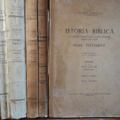 A.P.Lopuhin-Istoria biblica-vol.I-VI-prima editie 1944-1947