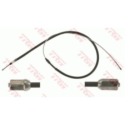 Cablu frana mana Citroen C3 2 (SC), C3 3 (SX); Peugeot 2008 1 (CU), 207 (WA, WC), 207 CC (WD), 207 SW (WK), 208 (CA, CC), punte spate, Stanga=Dreapta foto