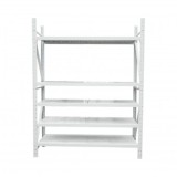 Raft metalic depozitare 5 nivele 200x60x250cm, 300 kg/polita, gri Breckner Germany