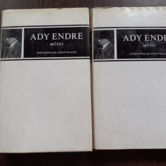 POEZII - ADY ENDRE CARTE IN LIMBA MAGHIARA, 2 VOLUME