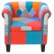 Fotoliu cu model Patchwork, material textil - 2