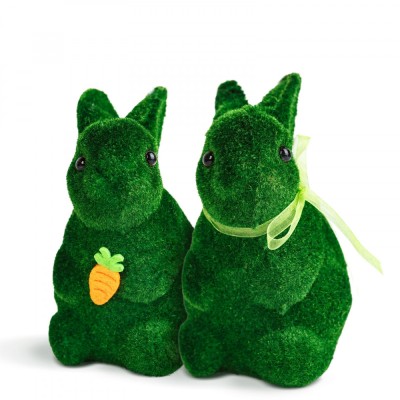 Decor de Paste - iepuras - 2 tipuri - 15 cm - verde Best CarHome foto
