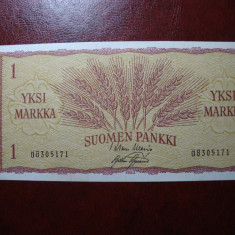 FINLANDA 1 MARKKA 1963 UNC