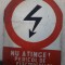 HST Tablă vopsită protecția muncii Rom&acirc;nia comunistă decor industrială