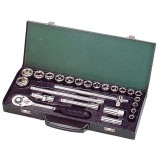 Trusa chei tubulare Honiton 1/2, 25 piese, &icirc;n cutie pentru transport